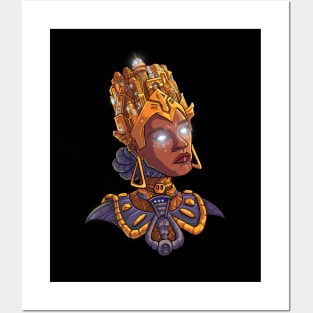 AfroFuturist Queen Posters and Art